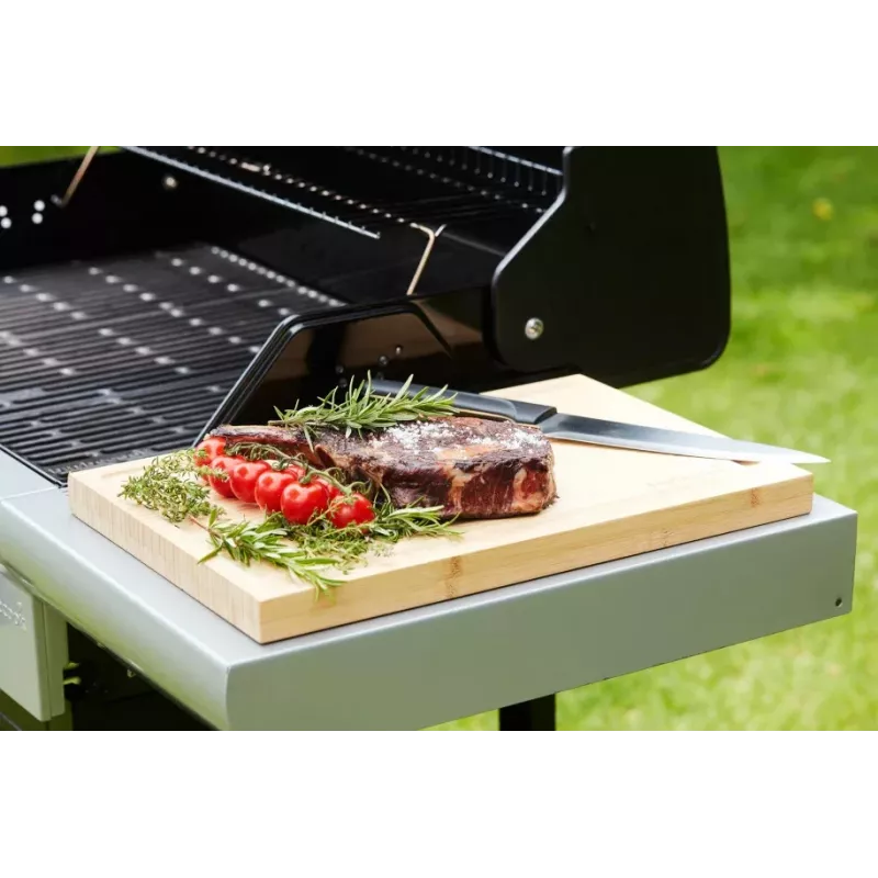 Barbecook Bamboo griezuma dēlis ar rievu FSC 40x30x3 cm 3 gabalu iepakojums