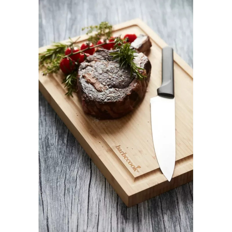 Barbecook Bamboo griezuma dēlis ar rievu FSC 40x30x3 cm 3 gabalu iepakojums