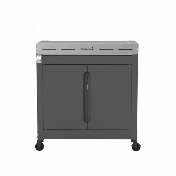 Barbecook Premium Buddy gāzes bārbekjū BC-GAS-2070 - Melns sānu galds