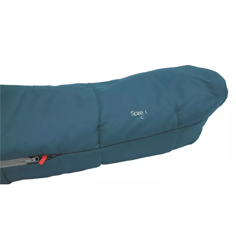 ROBENS Spire I Sleeping Bag 220x80x50 cm -17/4°C Left Zipper Ocean Blue