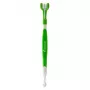 VetExpert CARYODENT TOOTHBRUSH Divgalvas mājdzīvnieku zobu birste suņiem un kaķiem, zila/balta