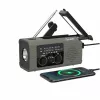 Hawk HWRDI410GN Radio Solar Dynamo Ar Lukturis
