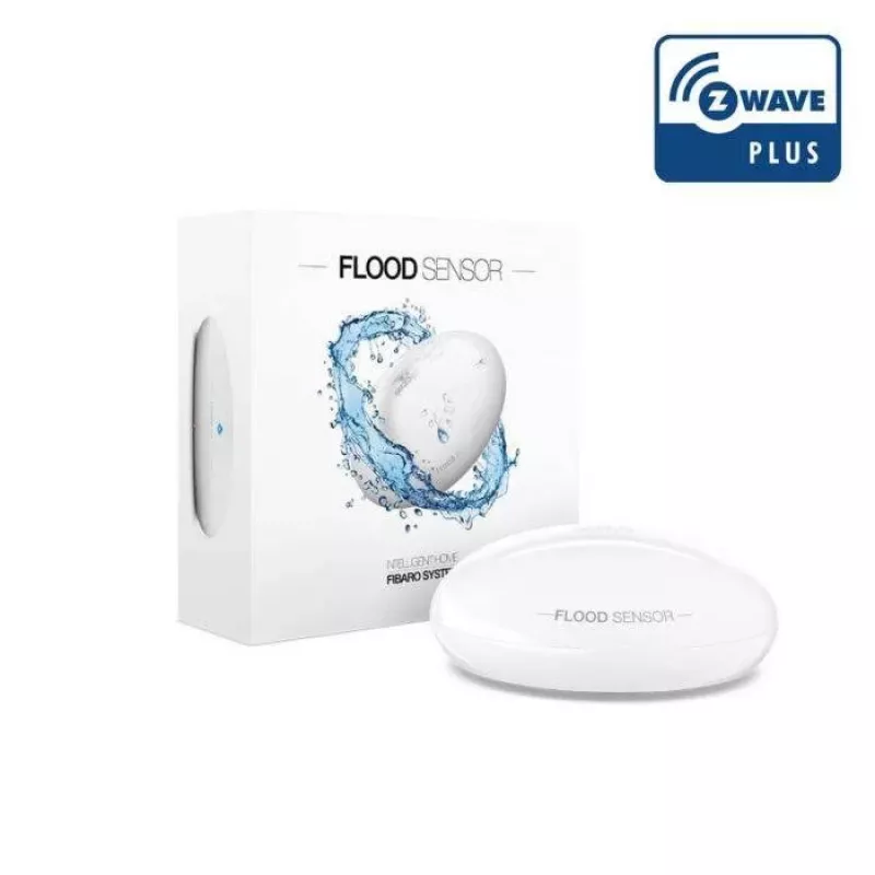 NCE Nice Flood-Control Ūdens noplūdes un temperatūras sensors (FGFS-101 ZW5 EU) Z-Wave Plus