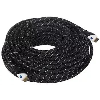 HDMI kabelis 25 m - ātrdarbīgs ar Ethernet, 4K@60Hz, 18 Gbps, melns