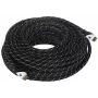 HDMI kabelis 25 m - ātrdarbīgs ar Ethernet, 4K@60Hz, 18 Gbps, melns