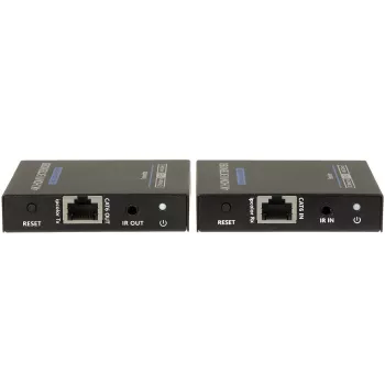 HDMI pagarinātājs HDMI-EX-70IR-4KV2 4K@60Hz HDBaseT Lite 70m IR PoC