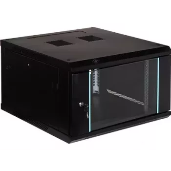 EPRADO-R19-6U/600-BLUE 6U 19 collu sienas montāžas skapis Zils 600x600x370mm