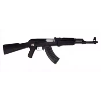 CYA Cyma AK47 Tactical Black AEG Airsoft Gun 6mm ar akumulatoru un lādētāju