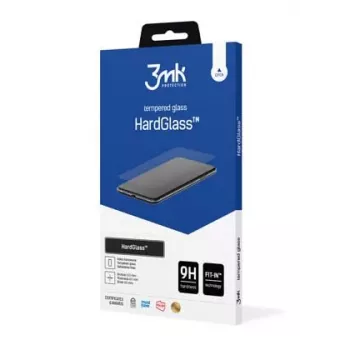 3MK HardGlass Max Lite ekrāna aizsargs Apple iPhone XR / iPhone 11, rūdīts stikls, 9H cietība, 0.3 mm, caurspīdīgs