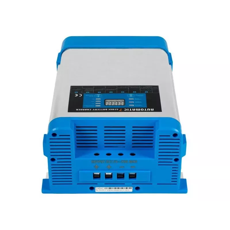 AZO Digital 12V maiņstrāvas akumulatoru lādētājs BC-40 PRO 40A (230V/12V) LCD 7-pakāpju lādētājs