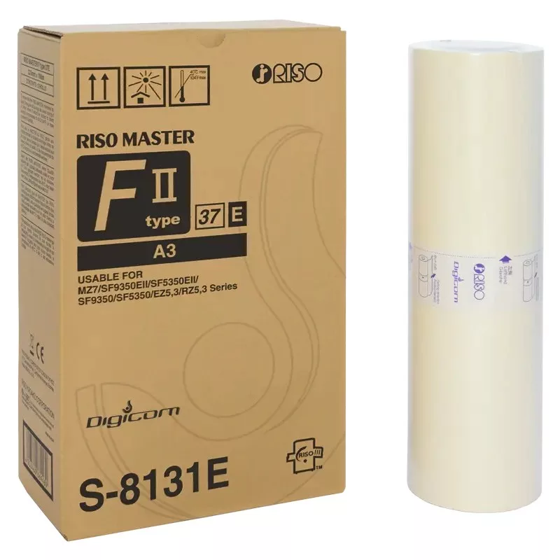 Riso Master A3, Z-Type 37 (S-8131E) - Digitālā pavairošanas iekārtas matricas ruļļi