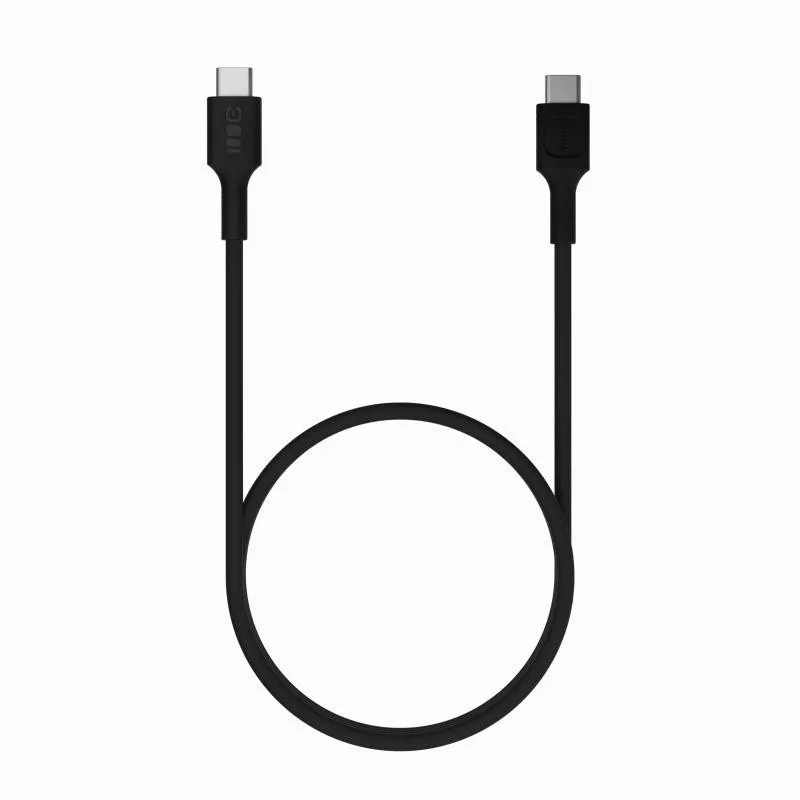 Green Cell PowerFlex Fast Charging USB Type-C to USB-C Cable 100W 0.3m Black