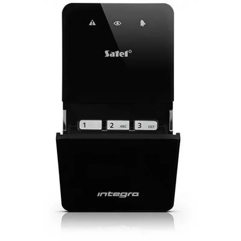 SATEL INT-SF-B Dark LCD tastatūra ar tuvuma lasītāju INTEGRA/VERSA vadības paneļiem