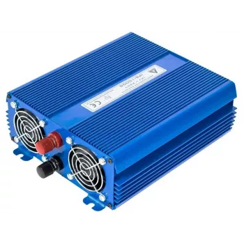 AZO Digital IPS-1000S 1000W Pure Sine Wave Power Inverter 12V DC to 230V AC ar ECO režīmu
