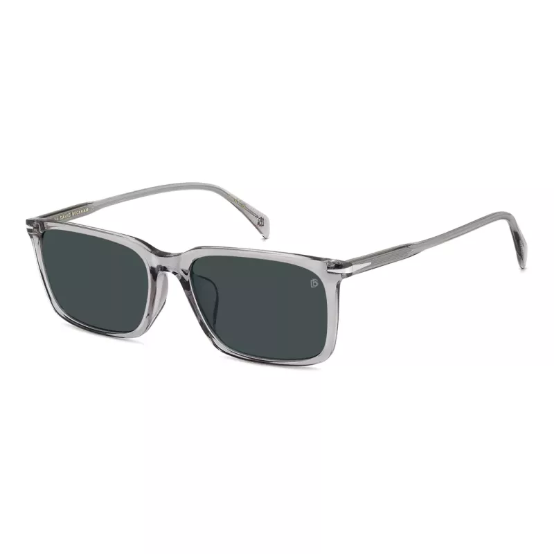 DAVID BECKHAM DB1163FSKB7 Vīriešu saulesbrilles Havana Brūns Bruņurupuča Acetāta Rāmis Brūna Tonēta Lēca 58mm