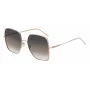 BOSS BOSS1707SBKU Sieviešu saulesbrilles Melna Havana Acetāts Pelēks Gradienta Lēcas 58mm