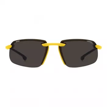 Carrera Ducati vīriešu saulesbrilles CARDUC043S4CW - Melns rāmis, Pelēkas lēcas, 63mm