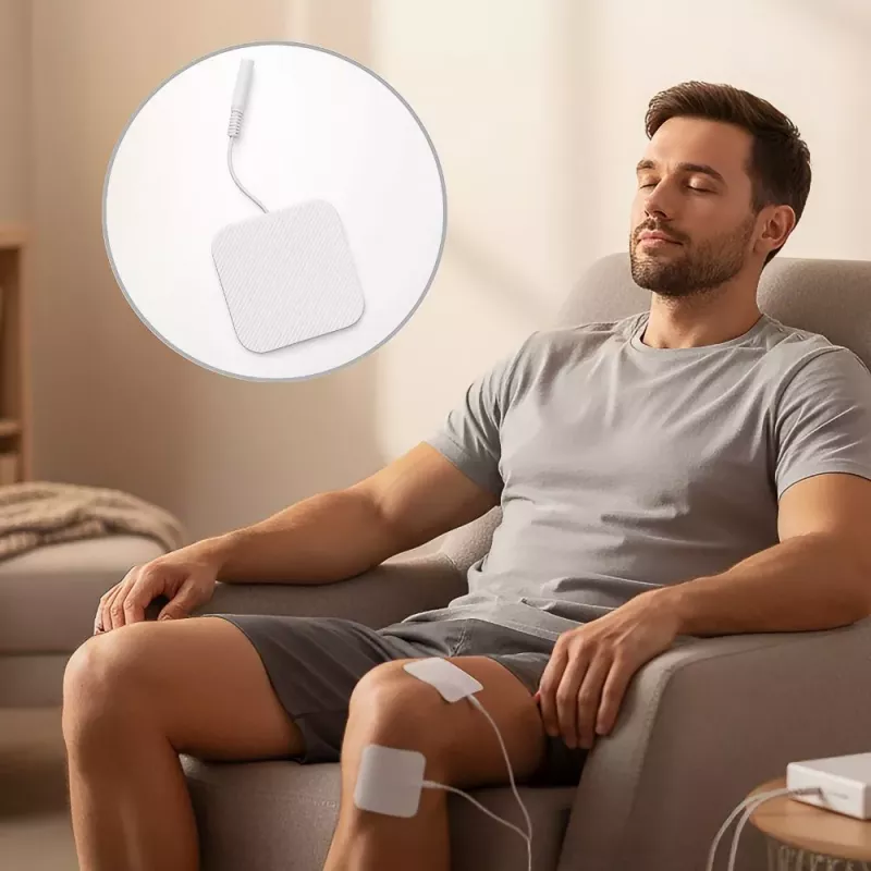 Medivon Elektrodu spilventiņi OdinFlex elektrostimulatoriem (4 iepakojums) - Balts/Zils