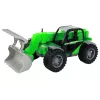 LEAN TOYS Lauksaimniecības transportlīdzeklis Traktors Zaļš Celtnis Lauksaimniecības mašīna