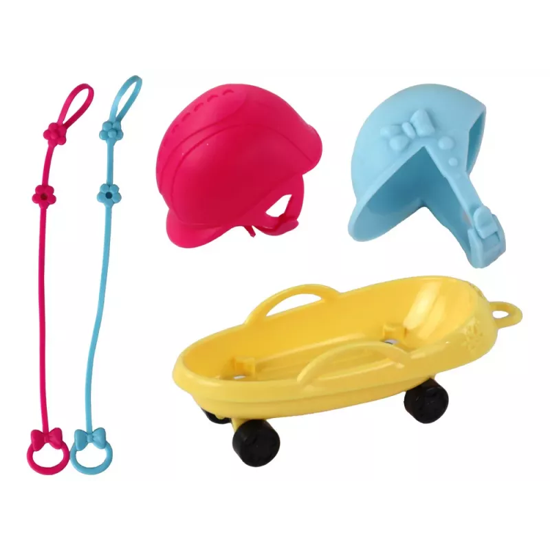 LEAN TOYS Anlily Bērnu leļļu slidas ziemas sports