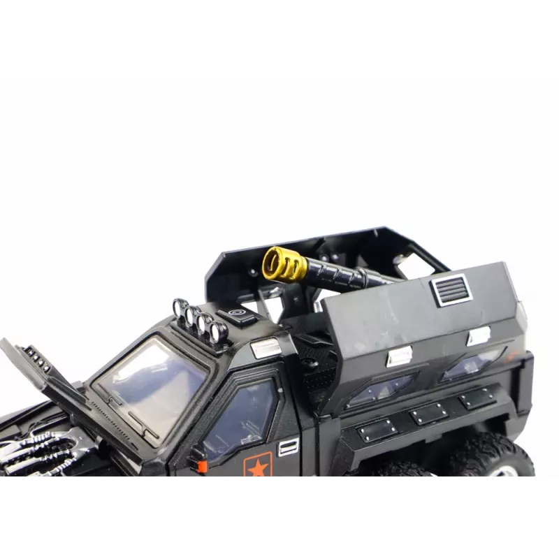 LEAN TOYS Auto ar lielgabalu, skaņu un gaismu, 3 krāsas