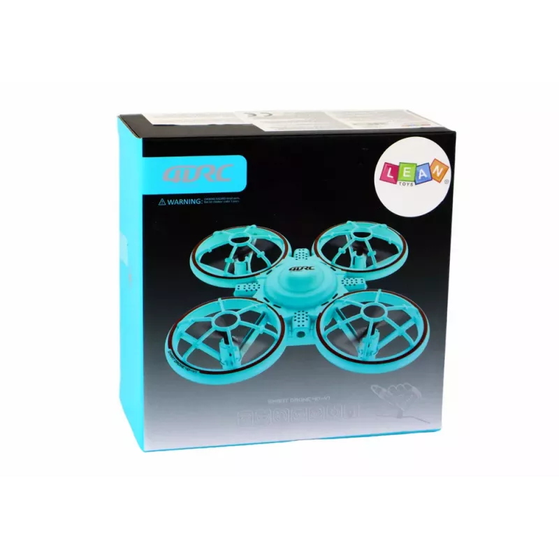 LEAN TOYS Remote Controlled Drone Lights Blue