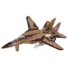 LEAN TOYS Militārā lidmašīna Ar dzinēju Fighter Moro Gaismas Skaņas Mix