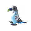 LEAN TOYS Plush Blue Parrot Mascot 20 cm