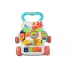 LEAN TOYS Izglītojošais stūmējs mazulim ar interaktīvu mikrofonu