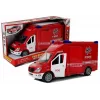 LEAN TOYS Fire Engine with Frictional Sound Drive Opening Doors