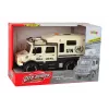LEAN TOYS Bezceļu Transportlīdzeklis City Service Bēšs ar Atveramām Durvīm Skaņu un Gaismu