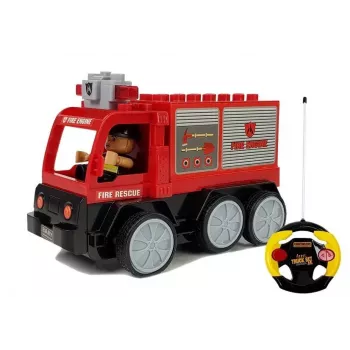 LEAN TOYS Ugunsdzēsēju mašīna ar tālvadību R/C 1:16 mērogs 2.4 GHz