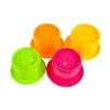 LEAN TOYS Duckie Bathing Set Cups - 3 Stacking Cups & Squirting Duck Bath Toy
