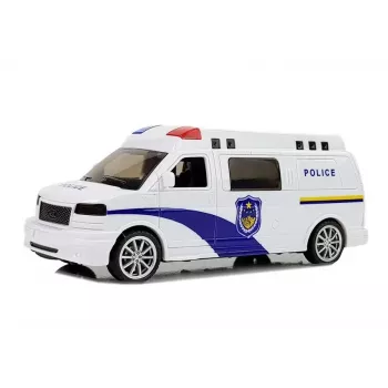 LEAN TOYS Auto Ambulance Stretch ar gaismu un skaņu