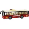 LEAN TOYS Battery Powered Bus with Lights and Sounds - Red City 1:16