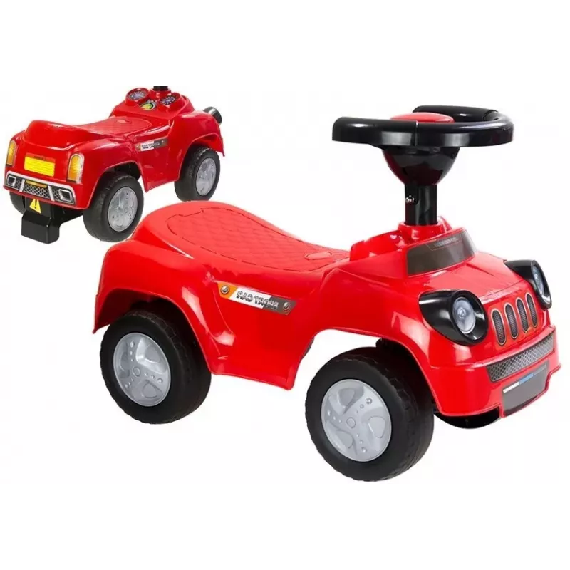 LEAN CARS Braucamā rotaļlieta mazuļiem Squeaker Sport Red