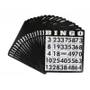 LEAN TOYS Metāla Bingo Spēles Komplekts ar Atkārtoti Lietojamām Kartēm un Loterijas Mašīnu