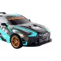 LEAN TOYS Liela ar tālvadību sporta automašīna 1:10 Tirkīza un Melna