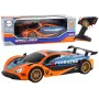 LEAN TOYS Liela ar tālvadību sporta automašīna 1:10 Oranža
