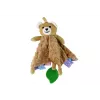 LEAN TOYS Teddy Bear Sensory Activity Blanket with Teether and Rattle
