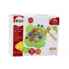 LEAN TOYS Arkādes spēle Wac A Mole Krokodils Zaļš Āmurs