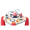 LEAN TOYS Interaktīvais izglītojošais galds Bērnu panelis Klavieres Kosmoss Sarkans