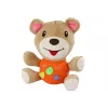 LEAN TOYS Teddy Bear Interactive Teddy Bear Orange Playing 23 cm