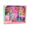 LEAN TOYS Lalaloopsy Veterināra leļļu komplekts ar ārstniecības mēbelēm, aksesuāriem un mājdzīvnieku