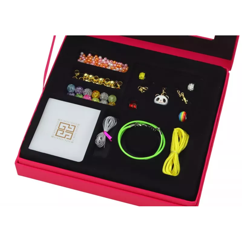 LEAN TOYS Komplekts rotaslietu, rokassprādžu, krellīšu un kulonu izgatavošanai