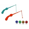 LEAN TOYS Makšķerēšanas Arkādes Spēle Oranžs Dinozauru Galds