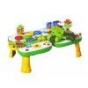 LEAN TOYS DIY komplekts ar koferi-galdu, puzles bloki, dinozaurs, skrūvgriezis, 249 gab.