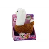 LEAN TOYS Llama Interactive Pet Brown Alpaca Walks Game 23 cm