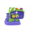 LEAN TOYS Dinosaur Educational Panel Whack-A-Mole Sorter Game For Children Purple