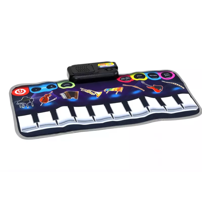 LEAN TOYS Izglītojošs mūzikas paklājs Piano Mūzikas instrumenti